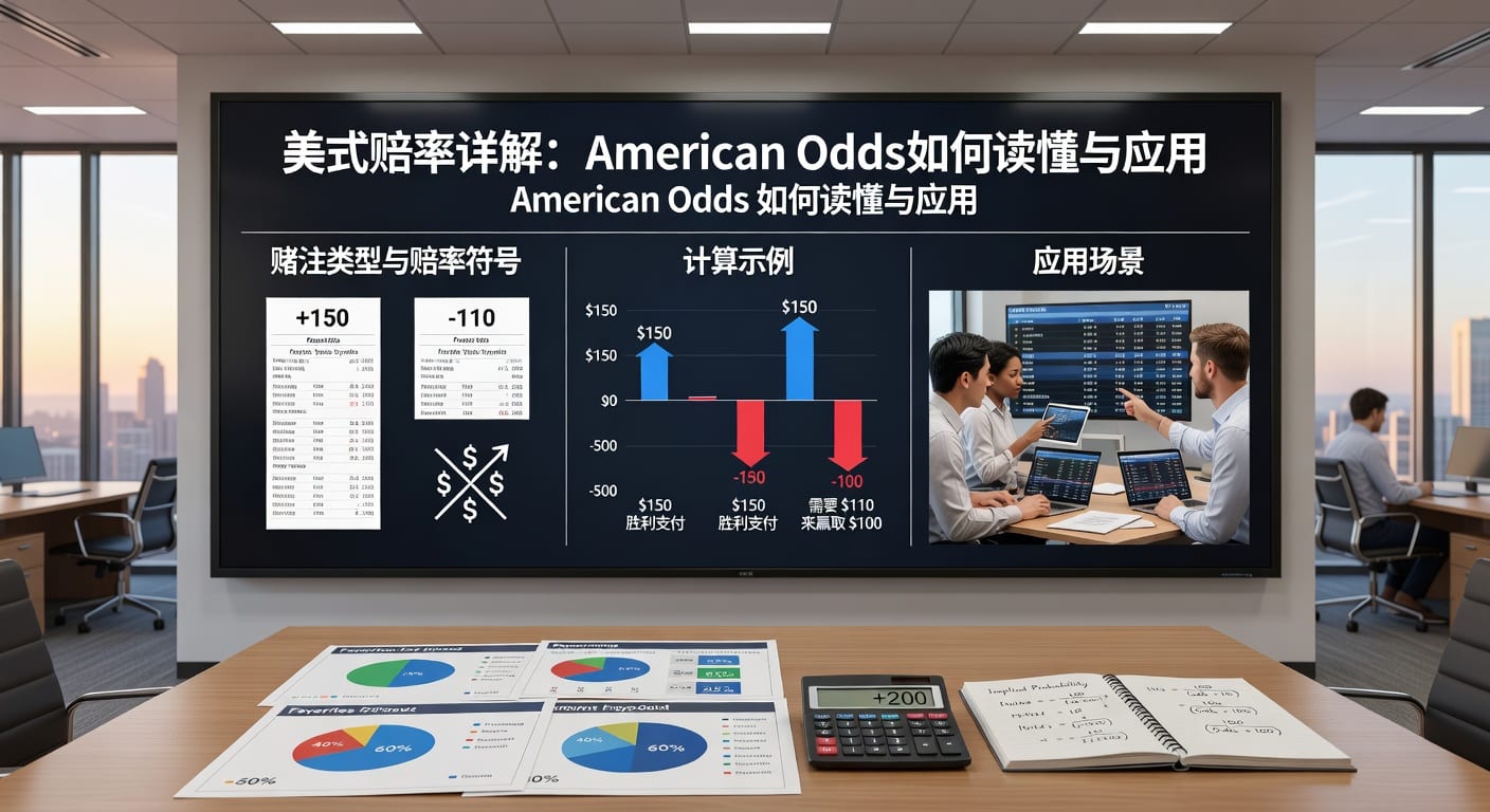 美式赔率 american odds 入门与换算实战指南