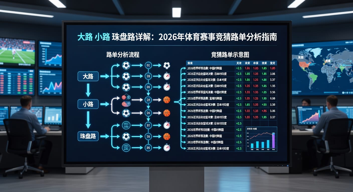大路小路珠盘路分析：体育盘路判断要点