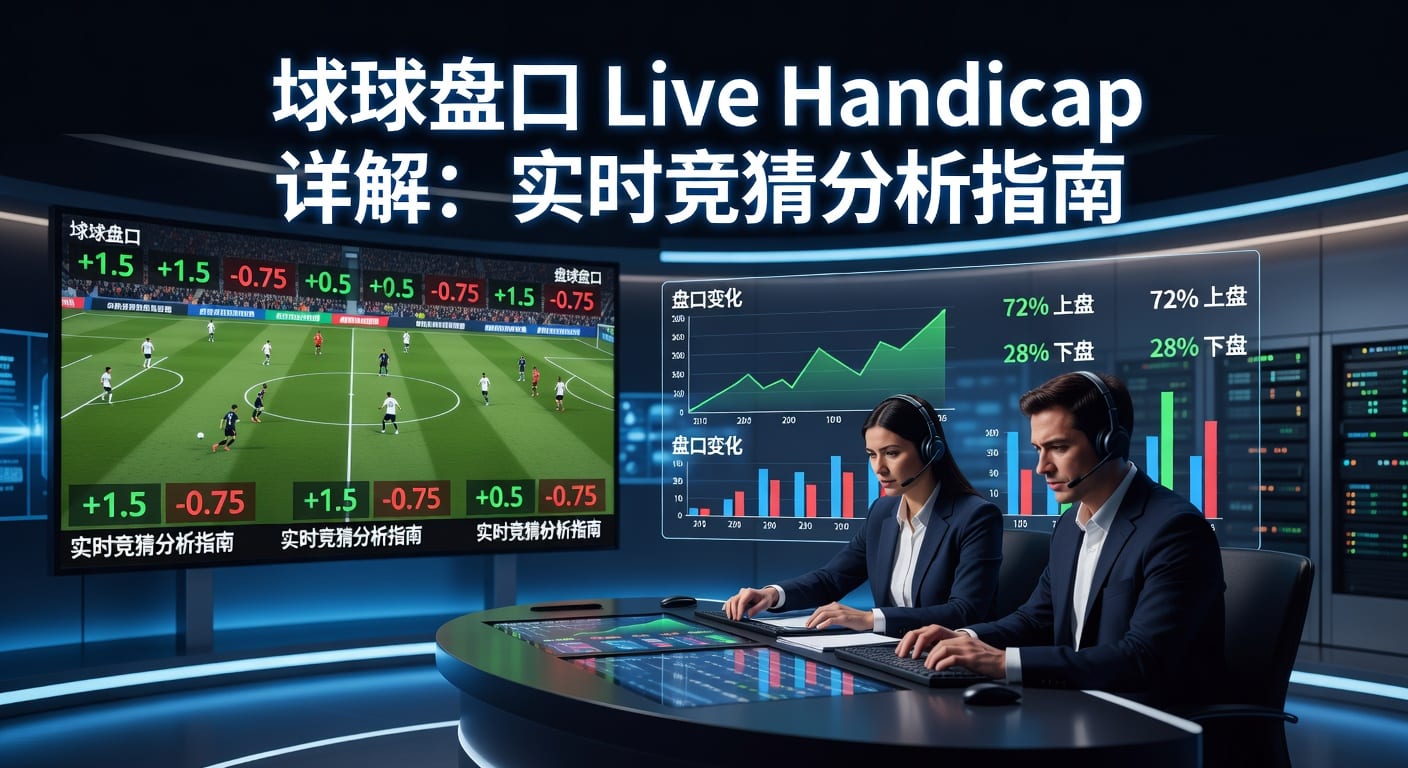 滚球盘口 live handicap 场中盘口解读