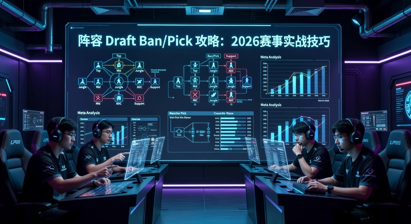阵容 Draft Ban/Pick 实战解析与战术布局