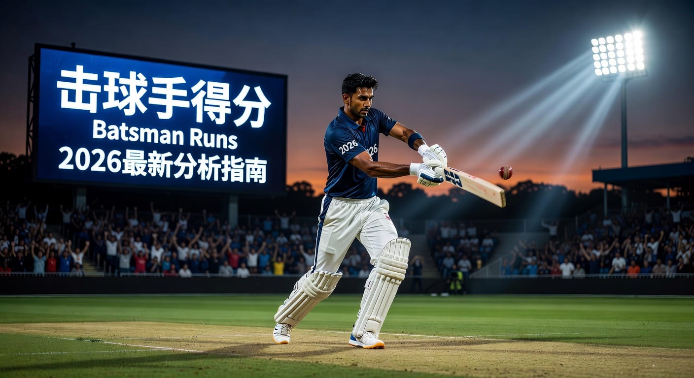 击球手得分 Batsman Runs 2026年数据解读与投注技巧