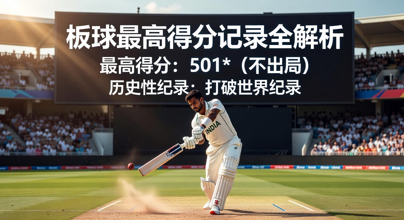 板球最高得分 Highest Score｜2026年纪录解读